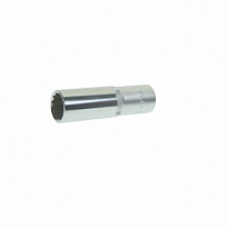 Головка торцевая глубокая 17мм 1/2"DR 12-гранная ЭВРИКА /1/15